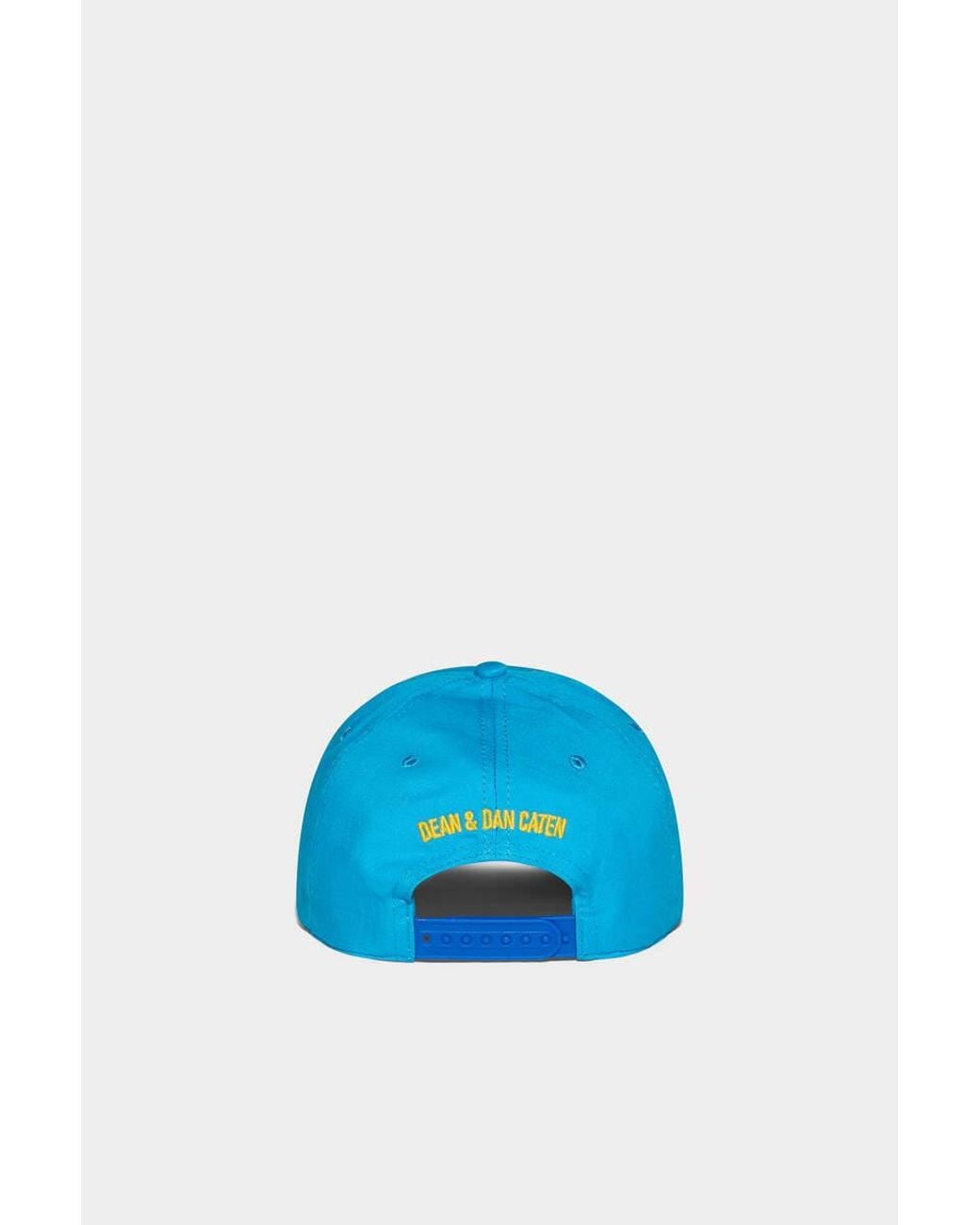 DSquared² Blue Logo-Embroidered Curved Peak Baseball Cap for men
