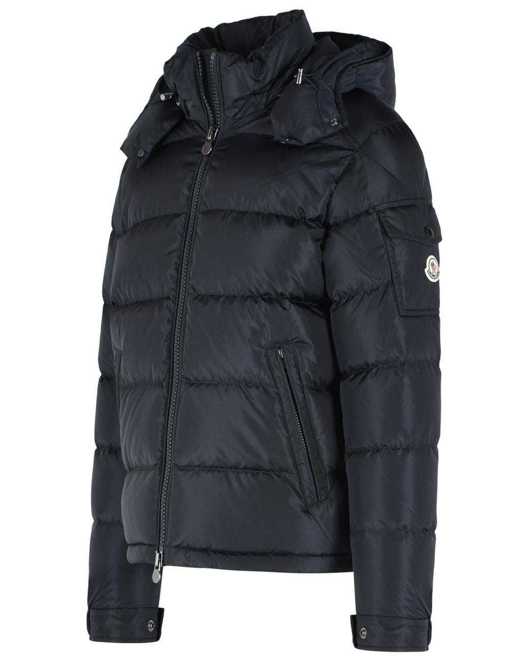 Moncler Black Maya Matte Short Down Jacket for men