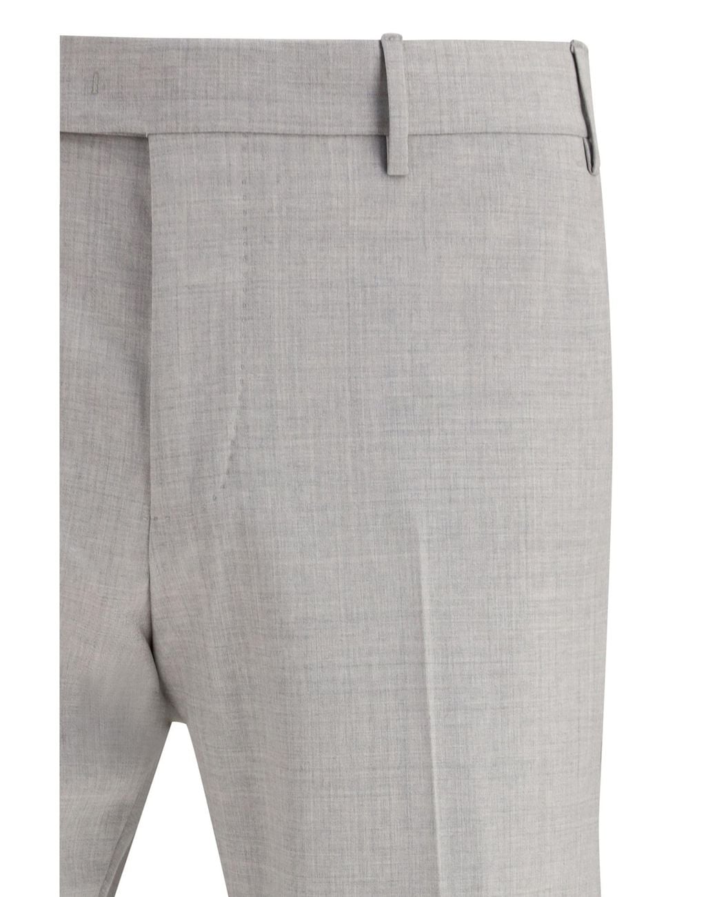 Pt Pantaloni Gray Pt Torino Dieci Tailored Pants for men