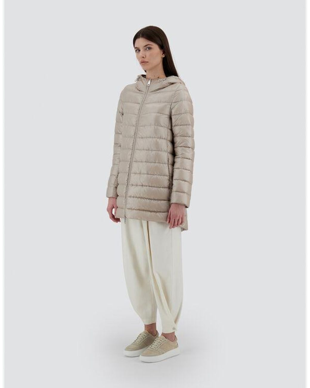 Herno Gray Resort A-Shape Jacket