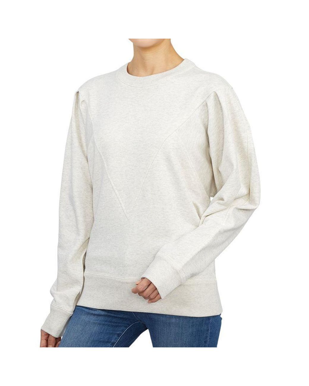 Isabel Marant White Long Sleeve Sweatshirt