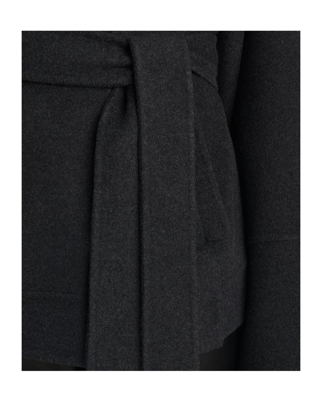 Khaite Black Alder Long Sleeved Jacket