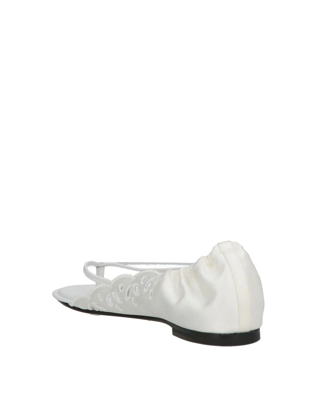Jacquemus White Simple Flip-Flops