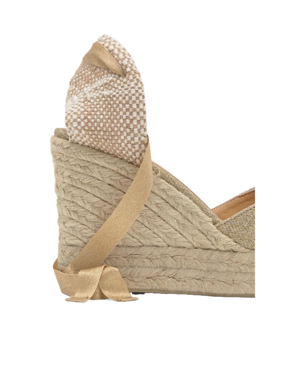 Castaner Chiara Metallic Espadrilles