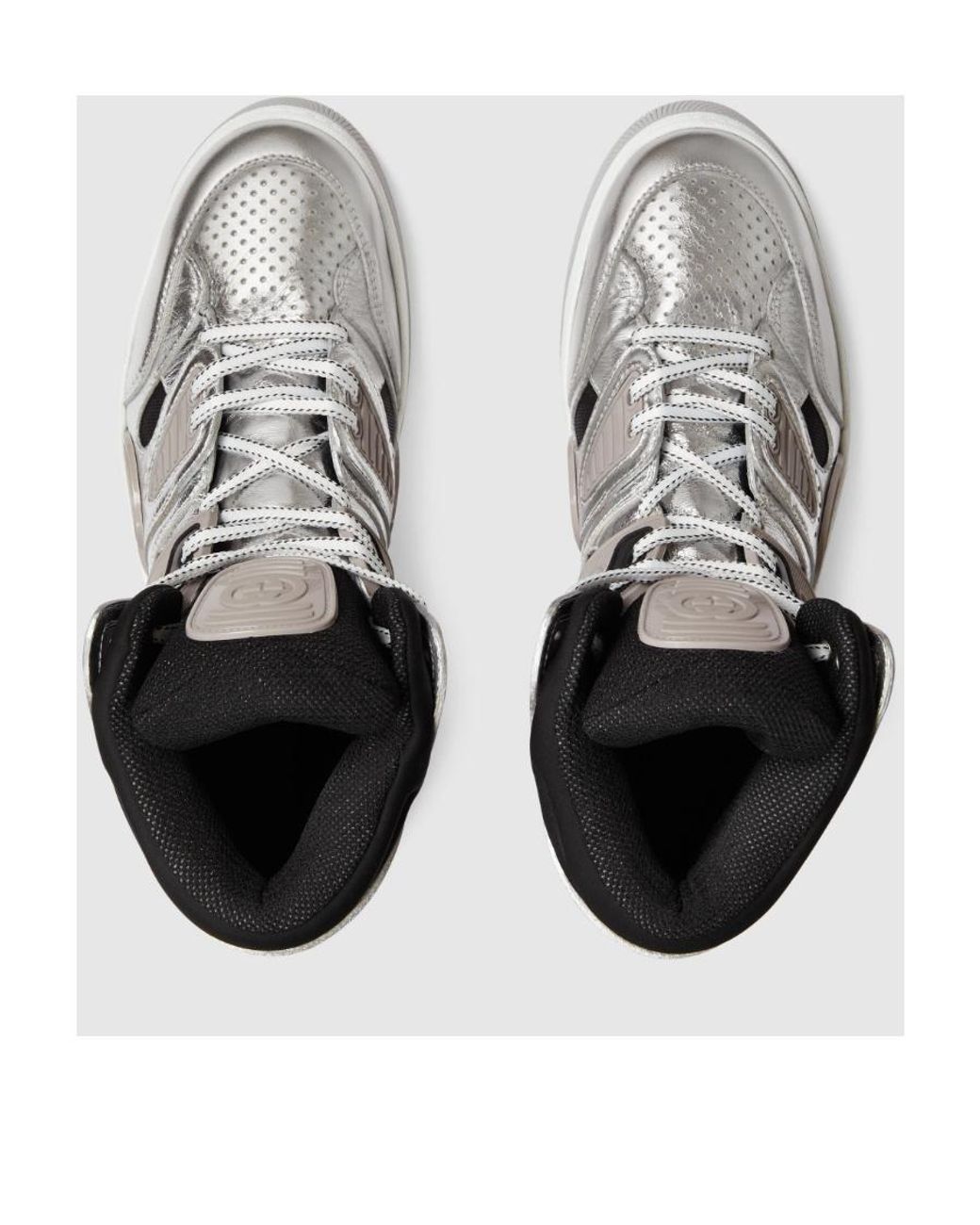 Gucci Multicolor Basket High-Top Sneakers for men
