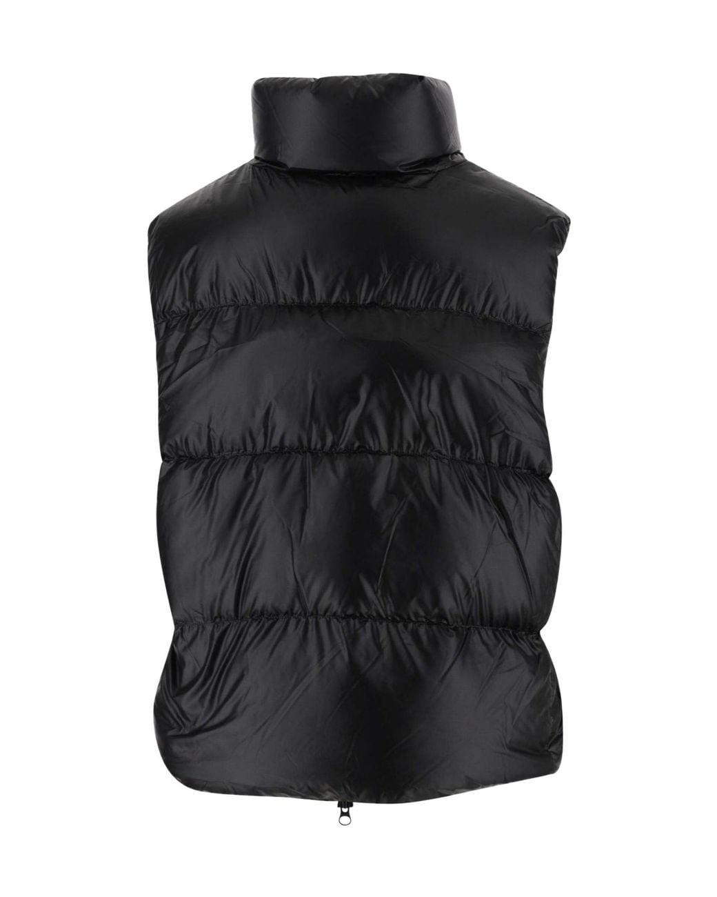 Canada Goose Black Cypress Logo-Patch Zipped Puffer Gilet