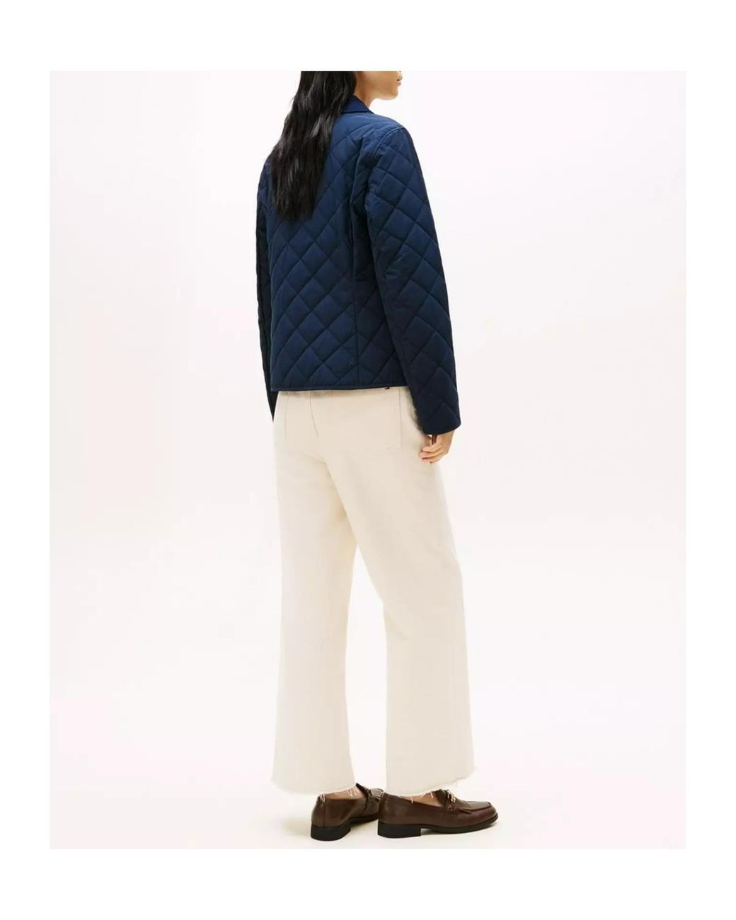 Tommy Hilfiger Blue Slim Quilted Jacket