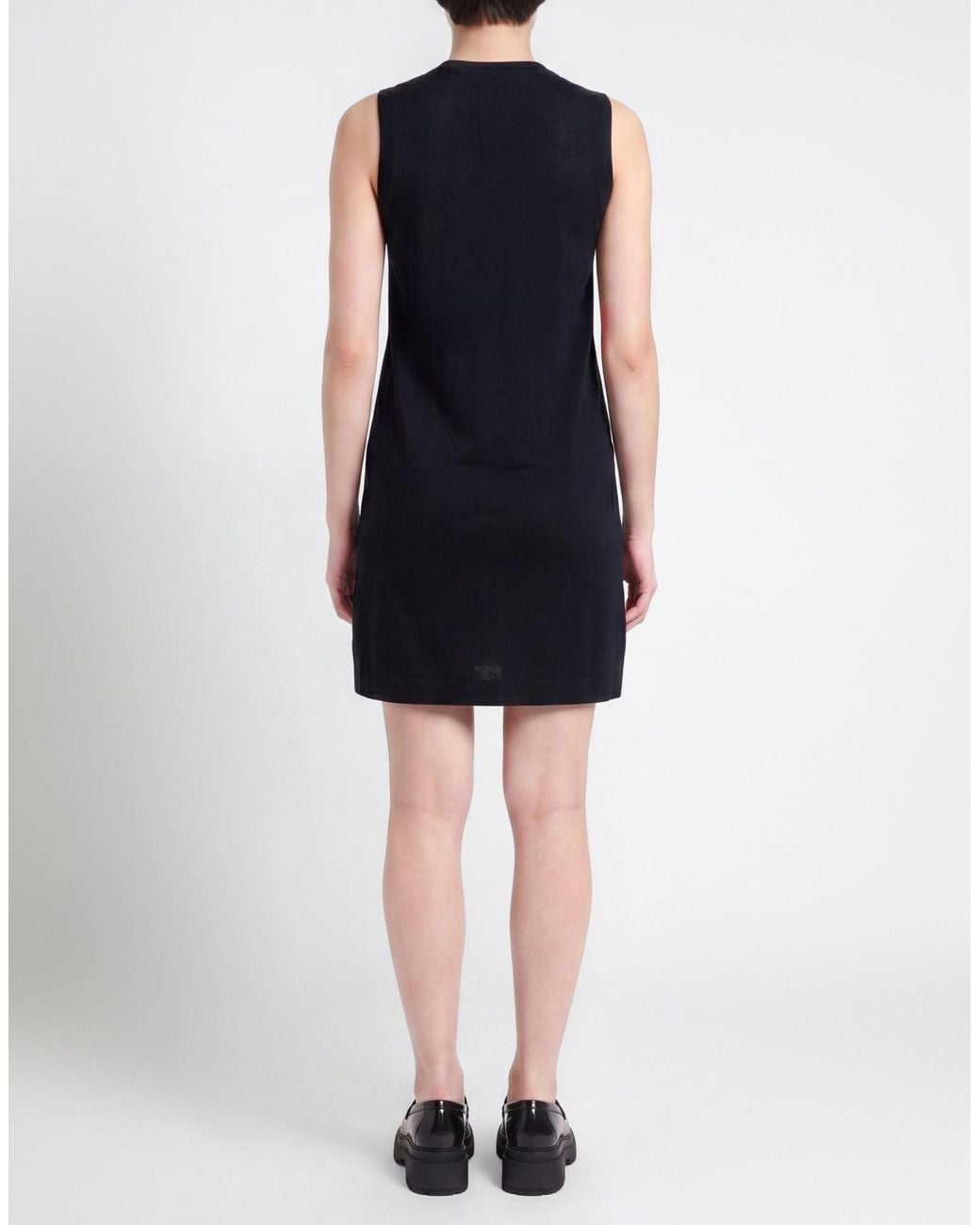 Max Mara Black Solid-Color Wool Vest