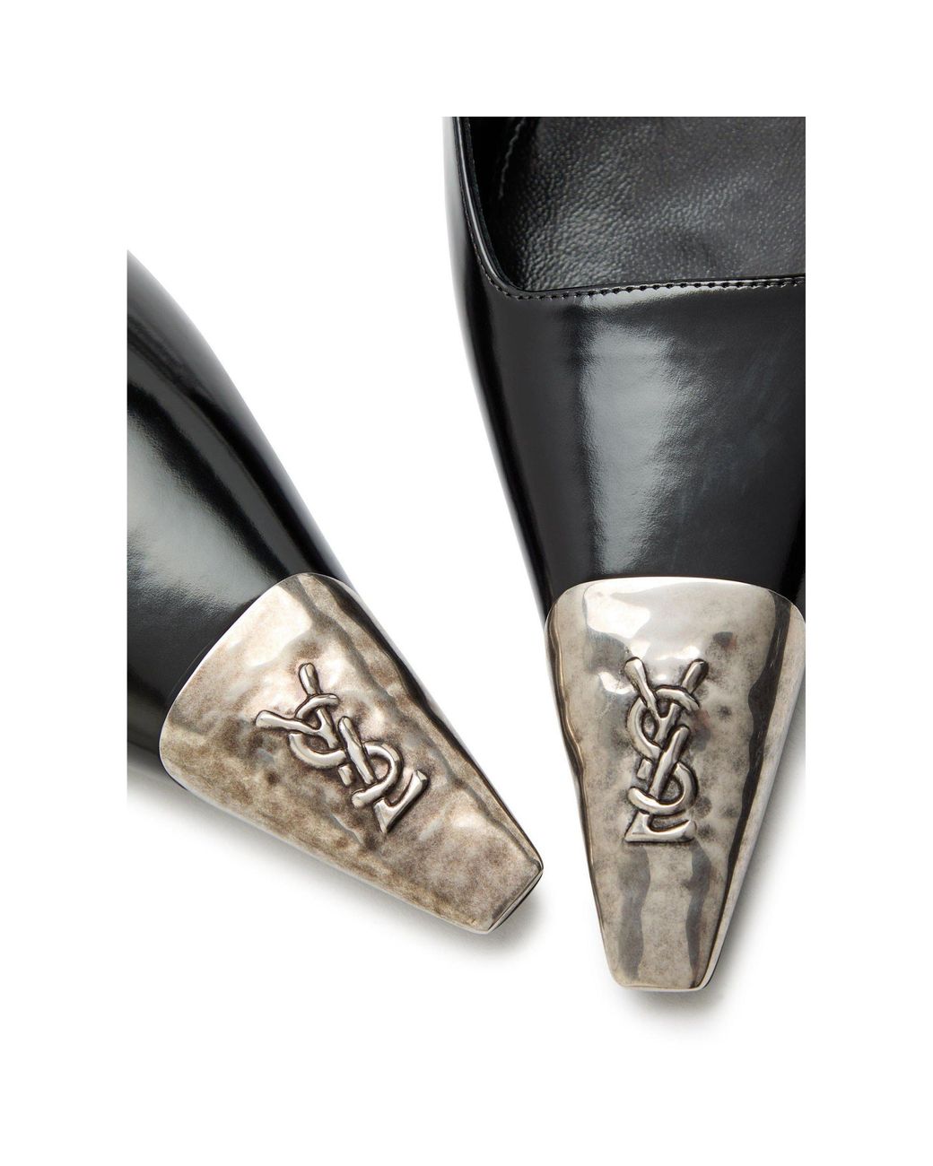 Saint Laurent Black Patent Leather Pumps