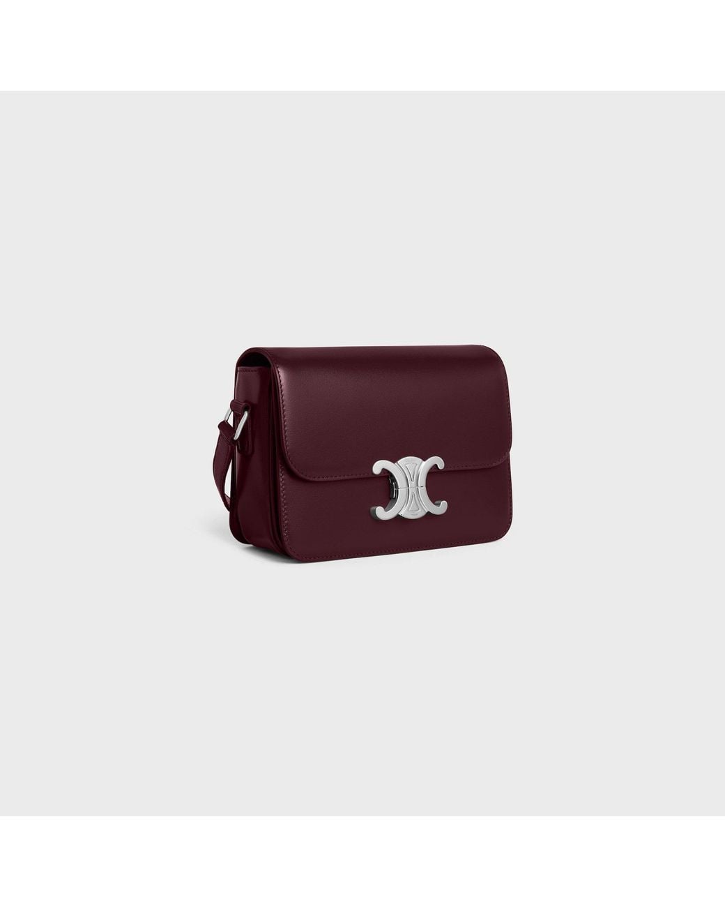Céline Purple Teen Triomphe Bag