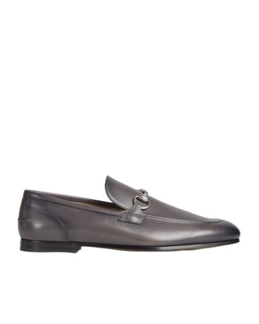 Gucci Gray Jordaan Loafer for men
