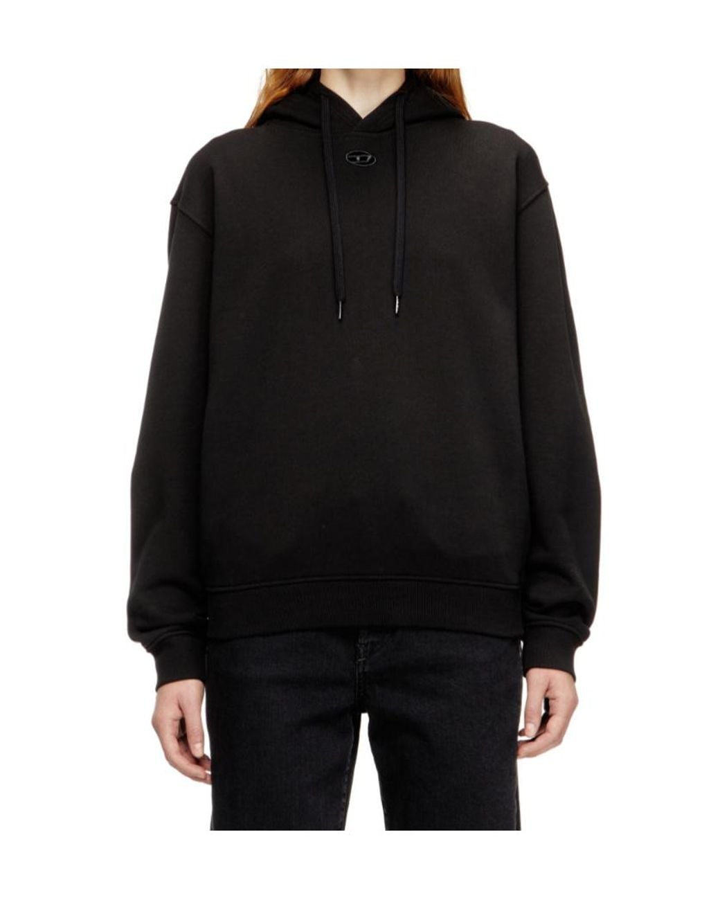 DIESEL Black F-Normy-Hood-Od Hoodie
