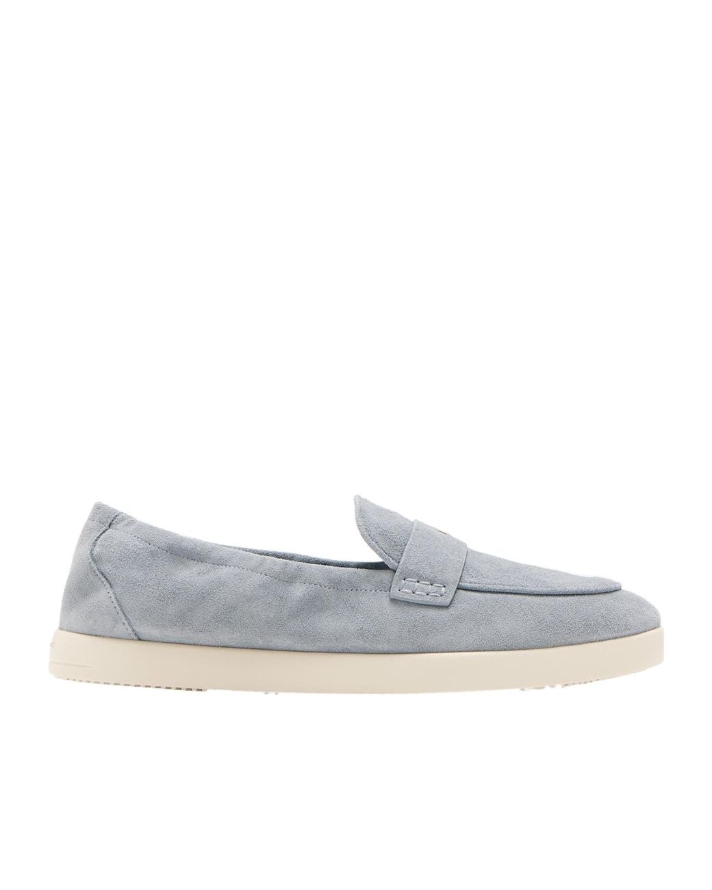 Tory Burch Gray Ballet Sport Loafers