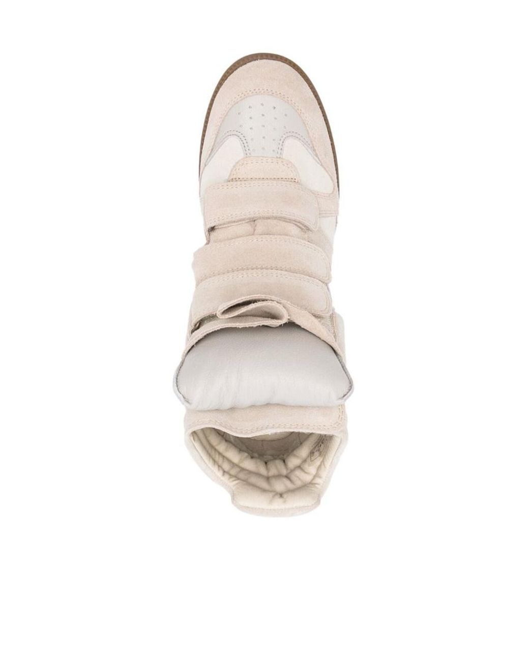 Isabel Marant Natural 80mm Bekett Touch-strap Sneakers