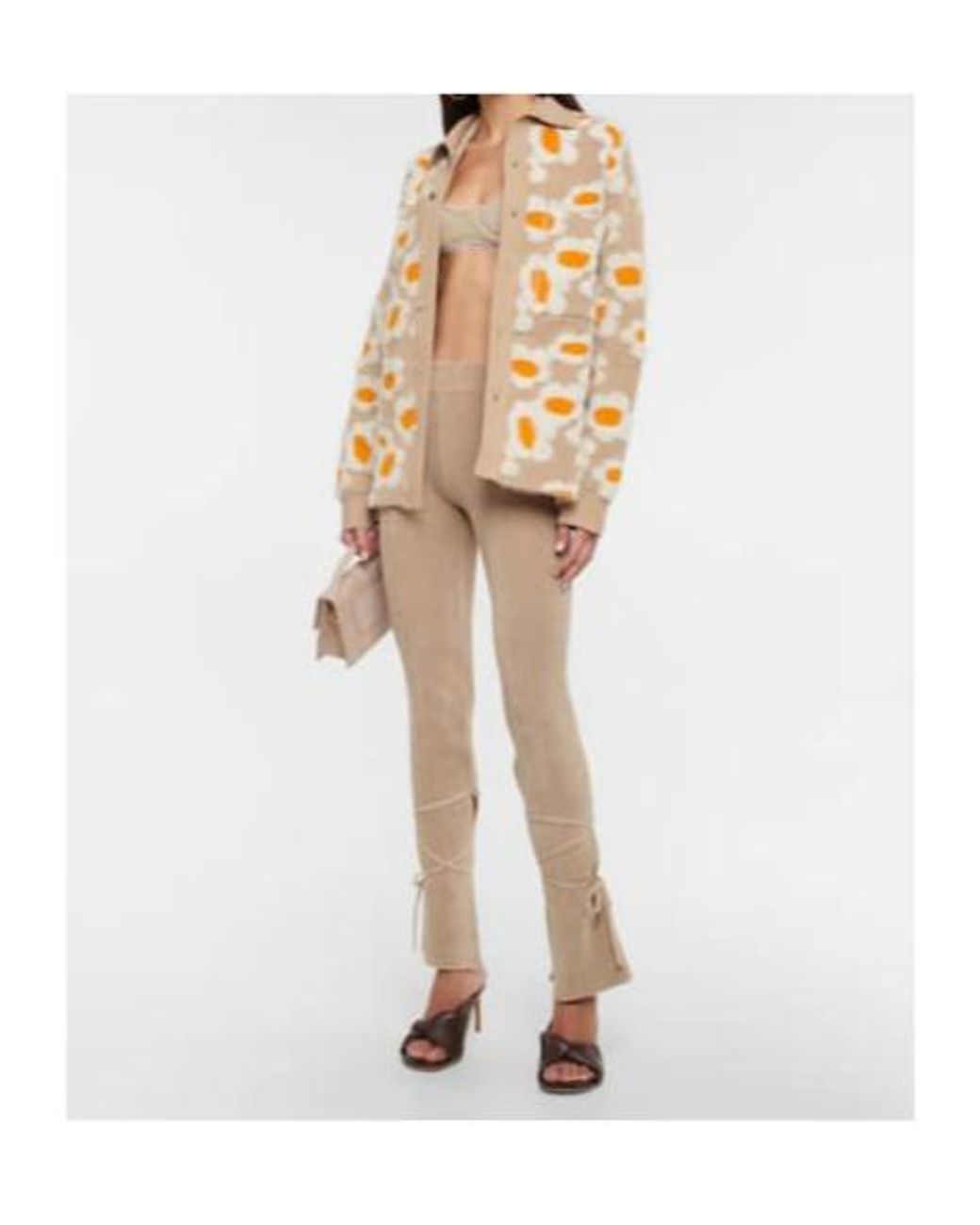 Jacquemus Multicolor La Chemise Neve Floral Cardigan