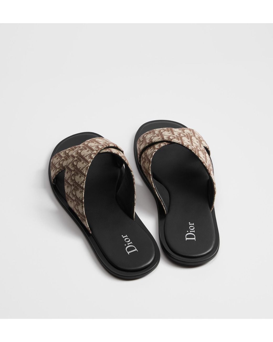 Dior Brown Rivage Sandal for men