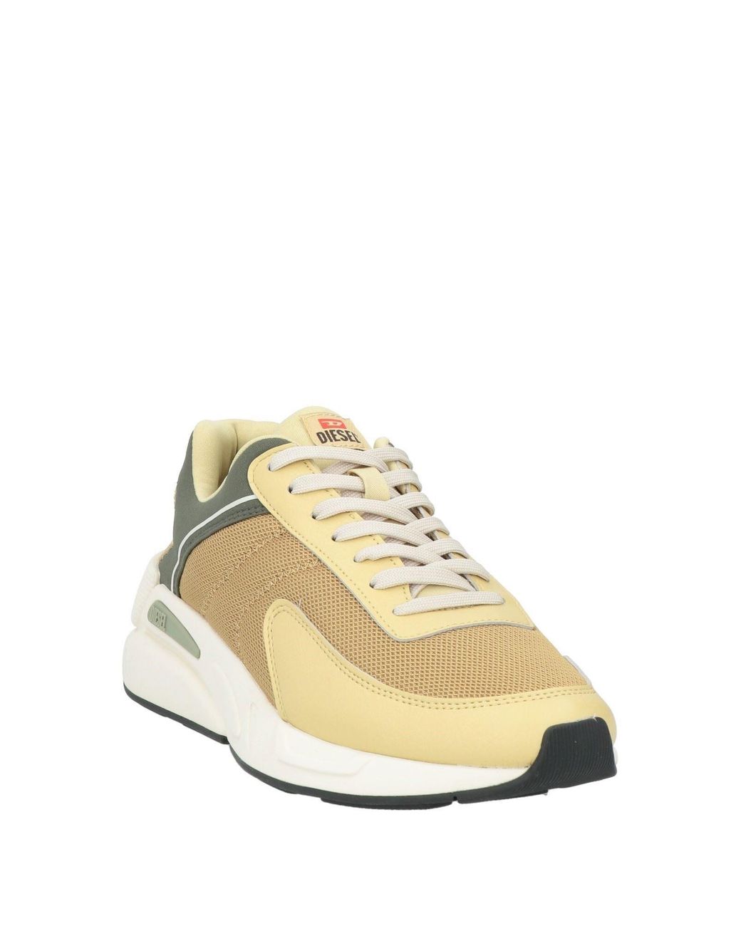 DIESEL Natural Low-Top Multi-Colored Sneakers