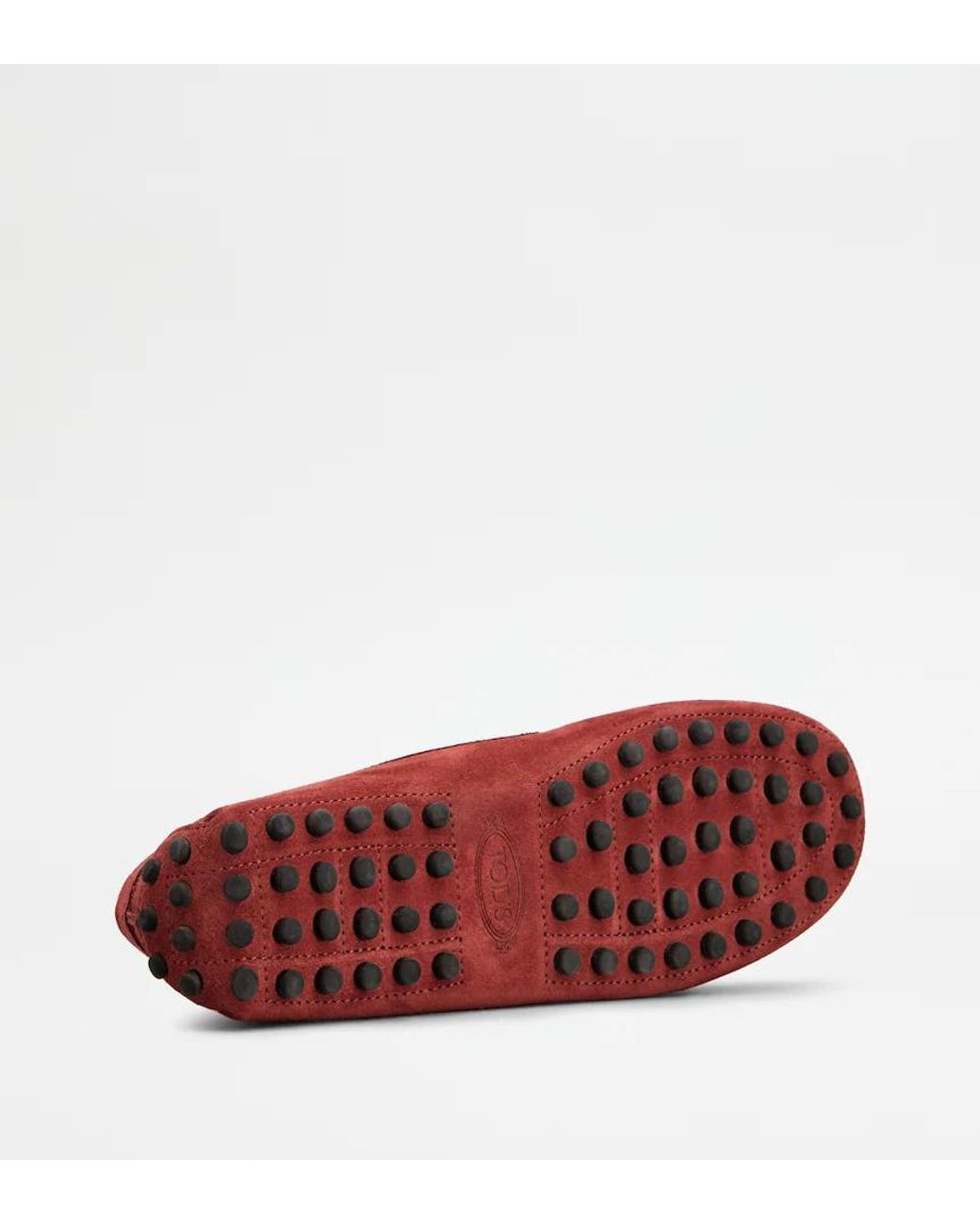 Tod's Red Gommino Loafers