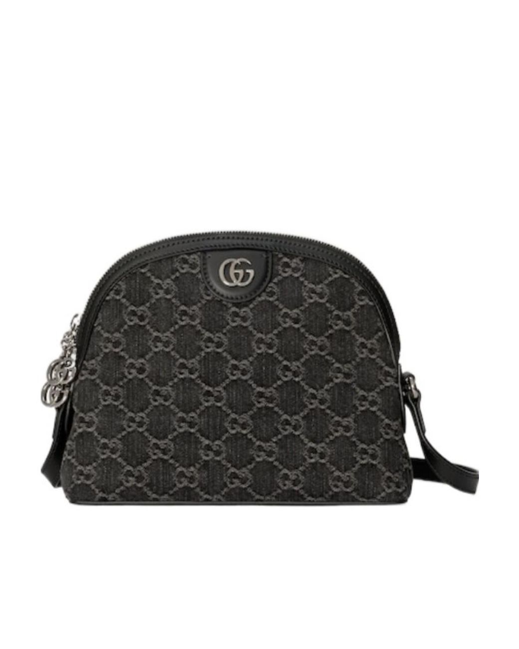 Gucci Black Ophidia Gg Small Shoulder Bag