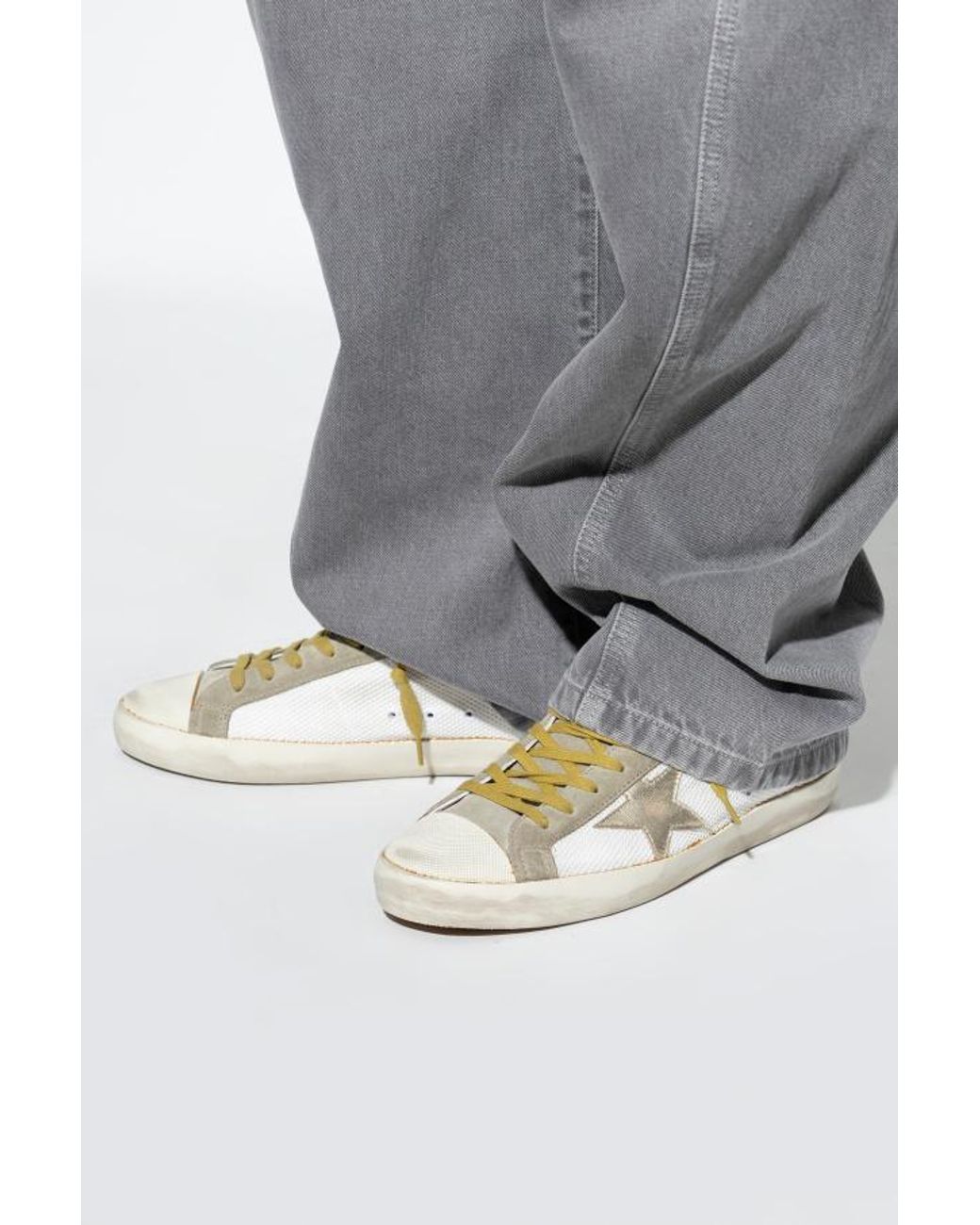 Golden Goose Deluxe Brand Multicolor Super Star Low-Top Sneakers for men