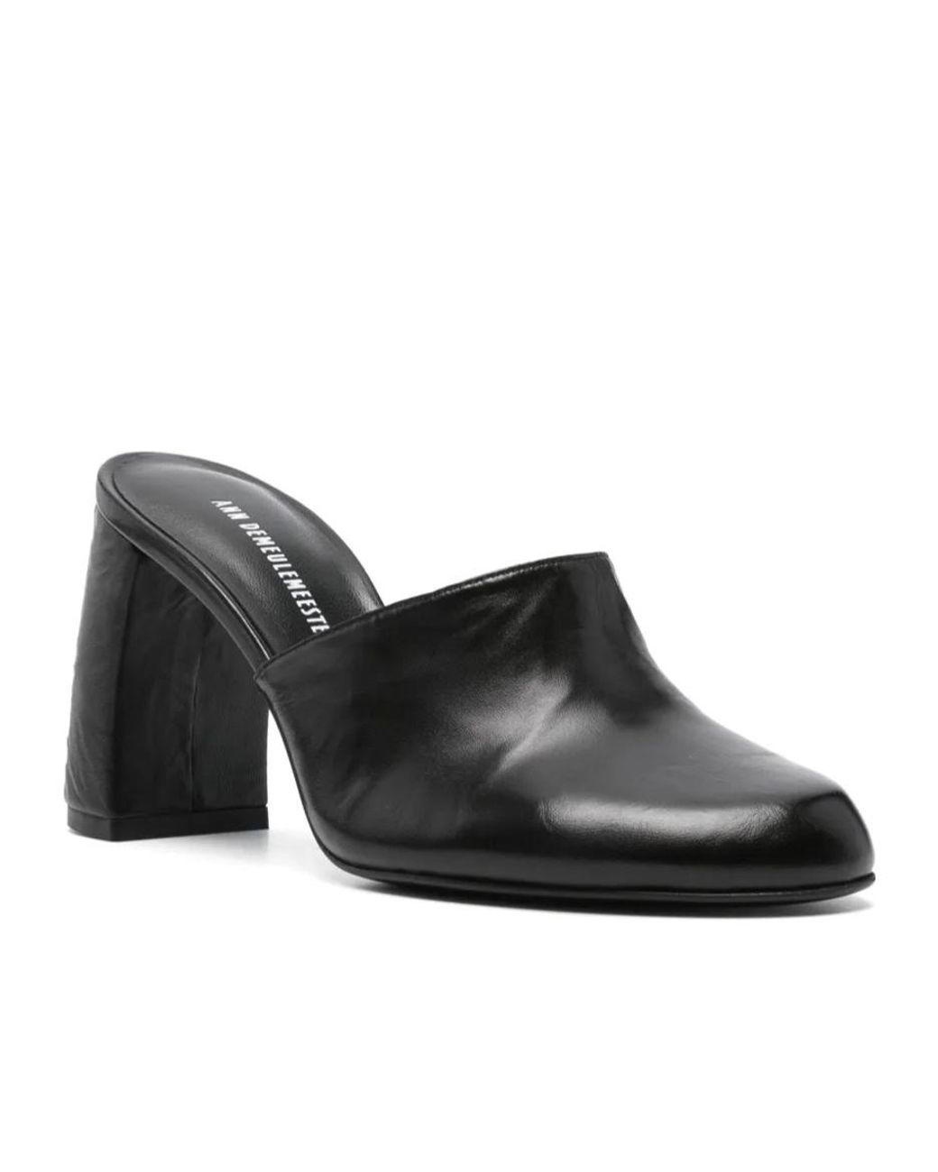 Ann Demeulemeester Black 90Mm Stephy Mules