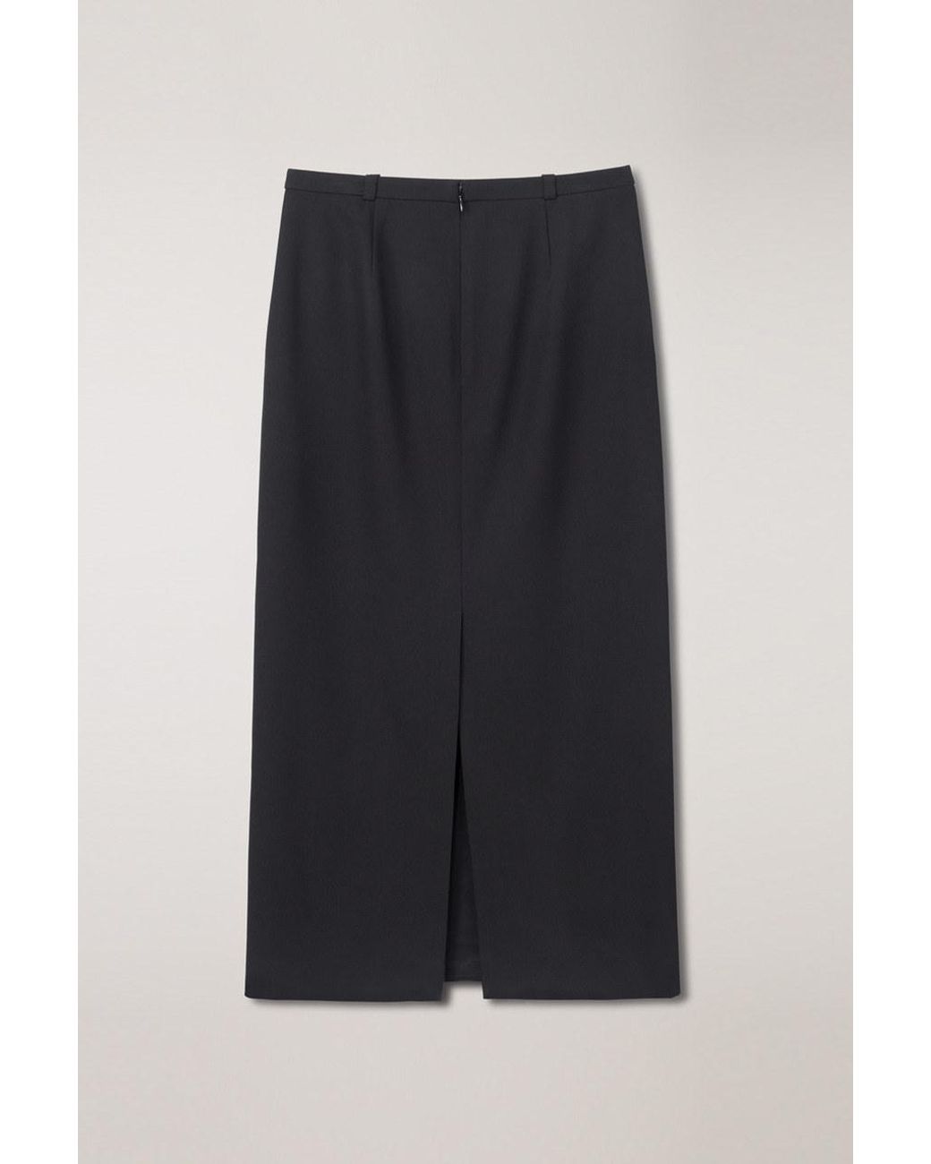 DUNST Black H-Line Maxi Skirt