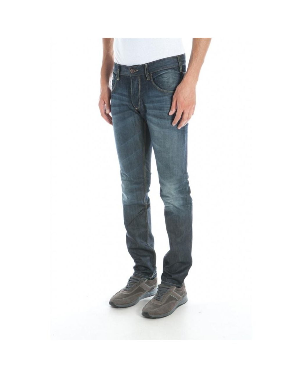 Armani Jeans Blue Five-Pocket Jeans for men