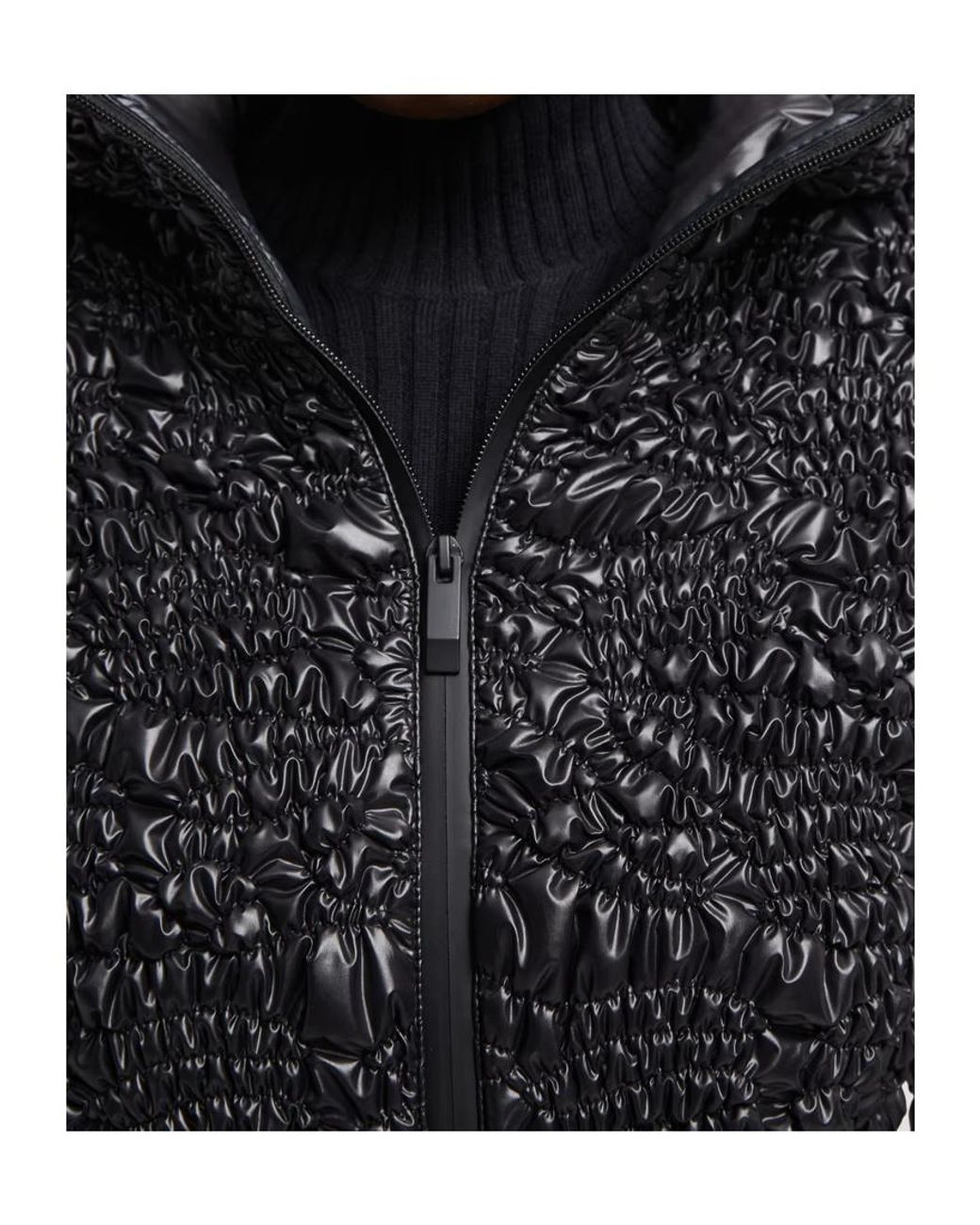 Moncler Black Champraz Short Down Jacket