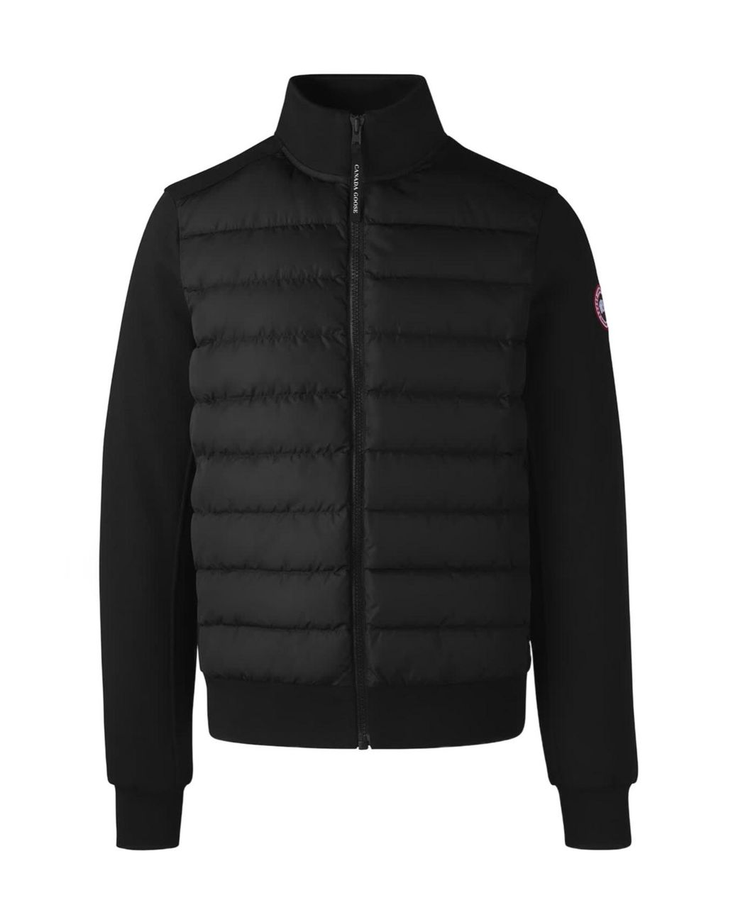 Canada Goose Black Hybridge Huron Full-Zip Jacket for men
