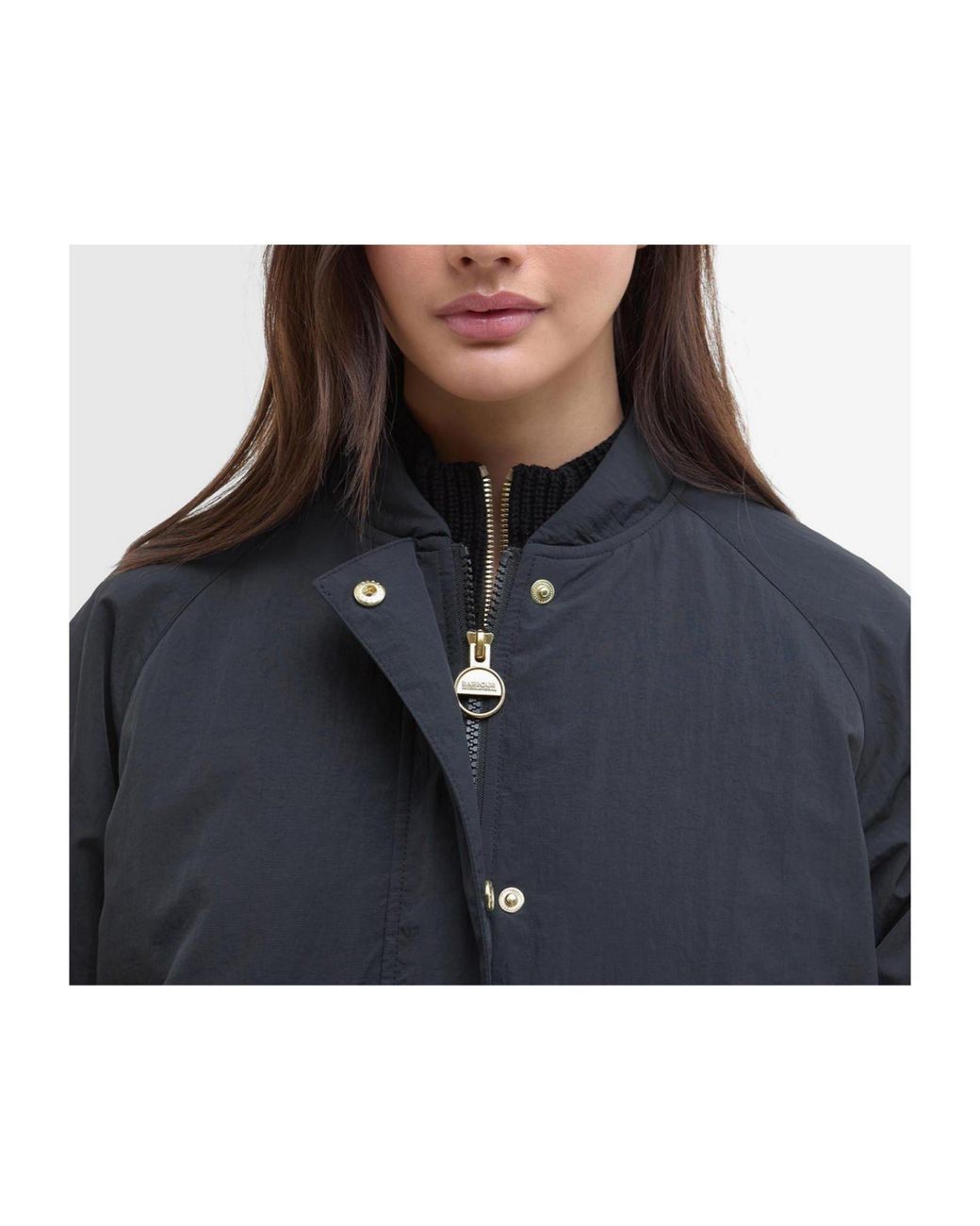 Barbour Blue Bomber Jacket