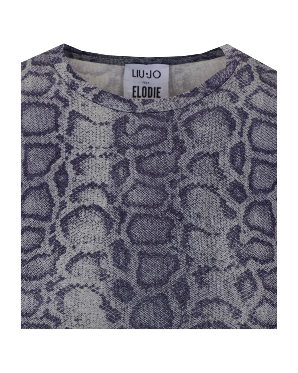 Liu Jo Blue Printed T-Shirt