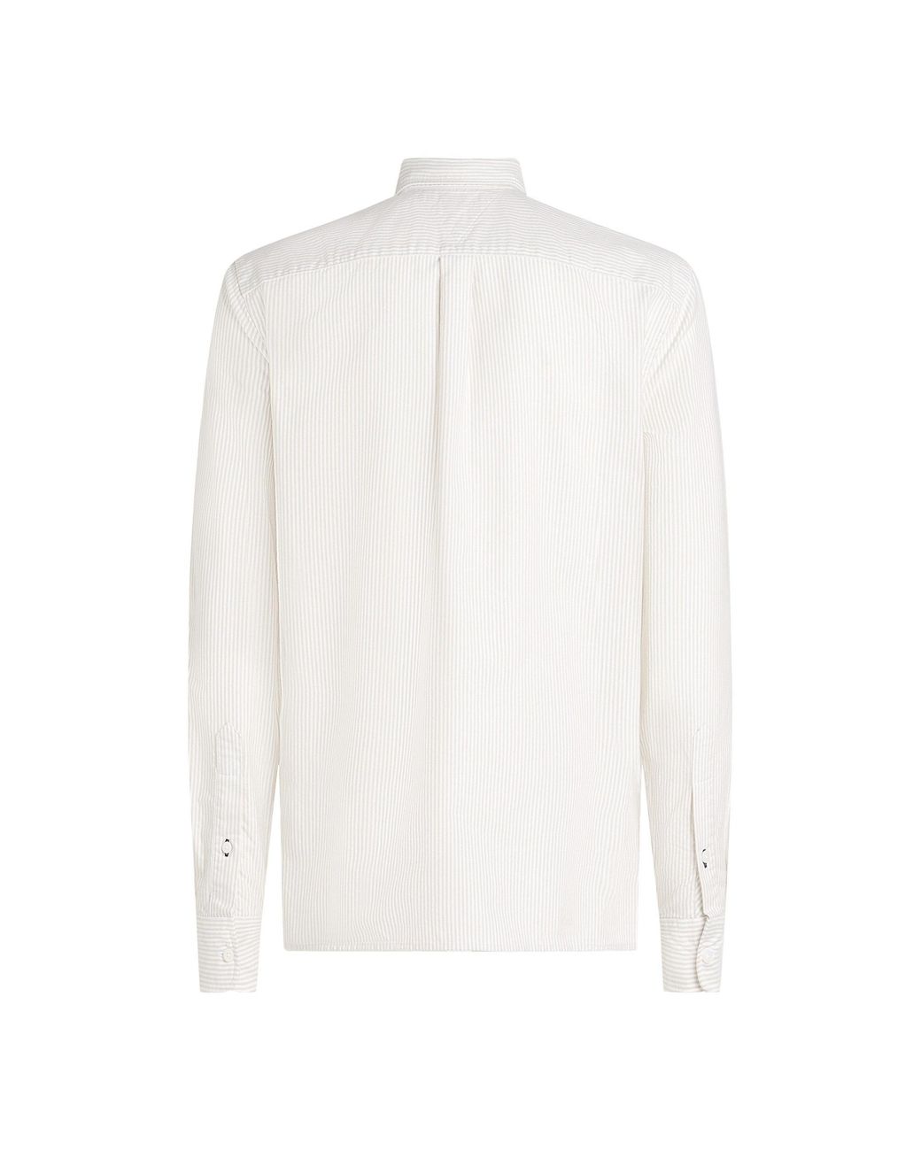 Tommy Hilfiger White Striped Shirt for men