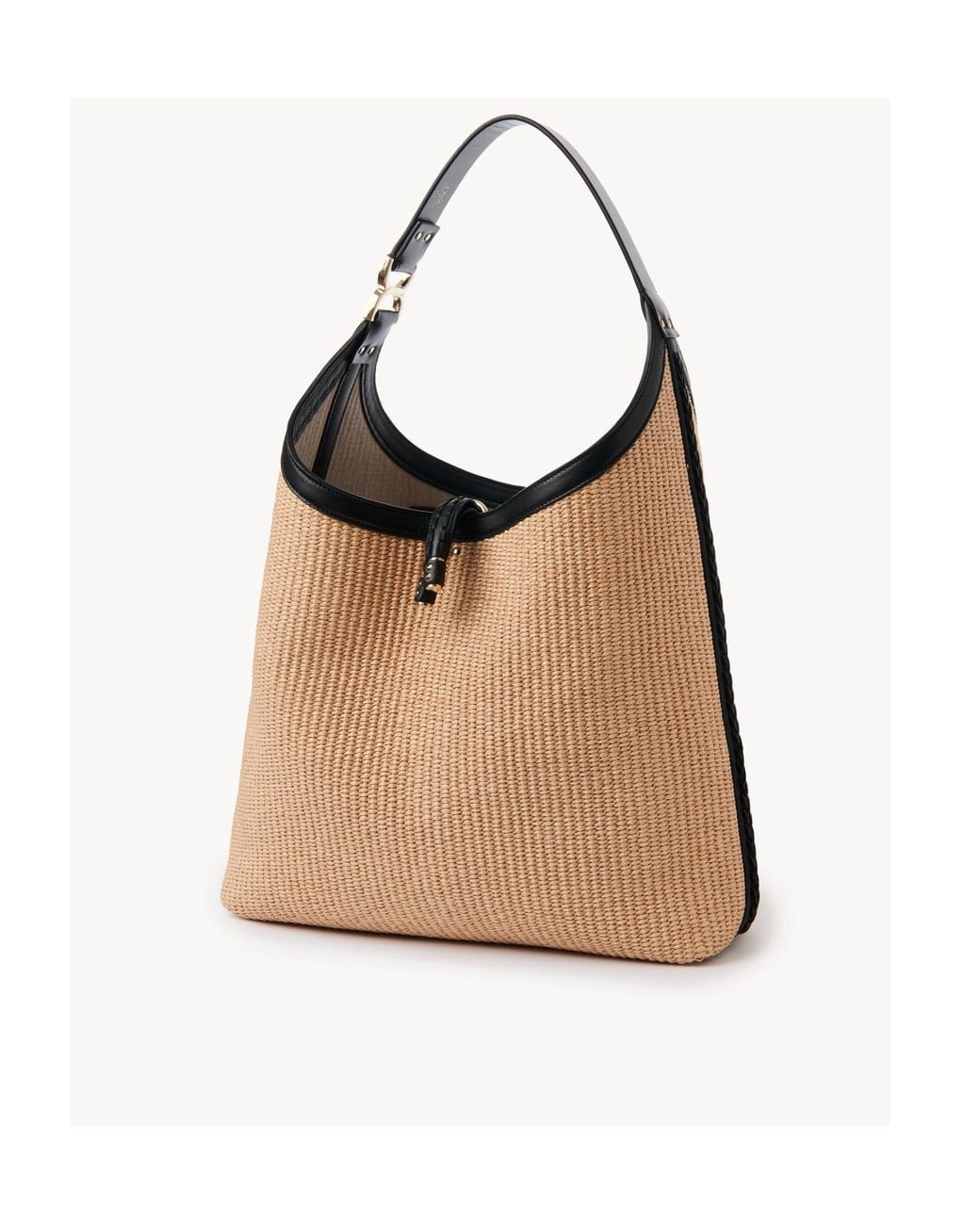 Chloé Natural Chloé Marcie Tassel Detailed Tote Bag