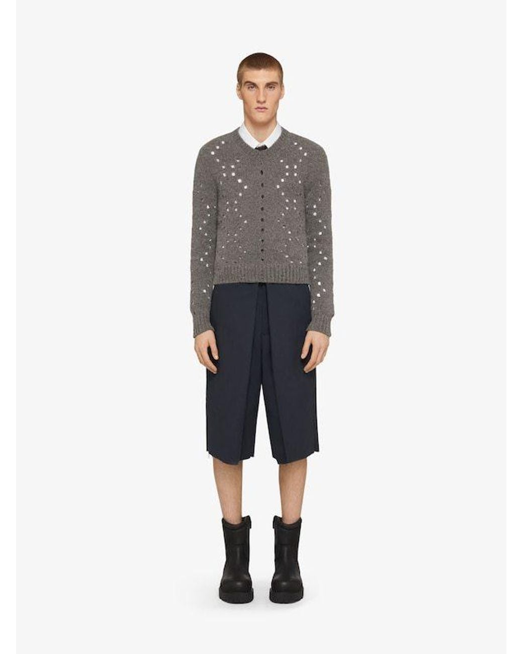 Givenchy Gray Sweater for men