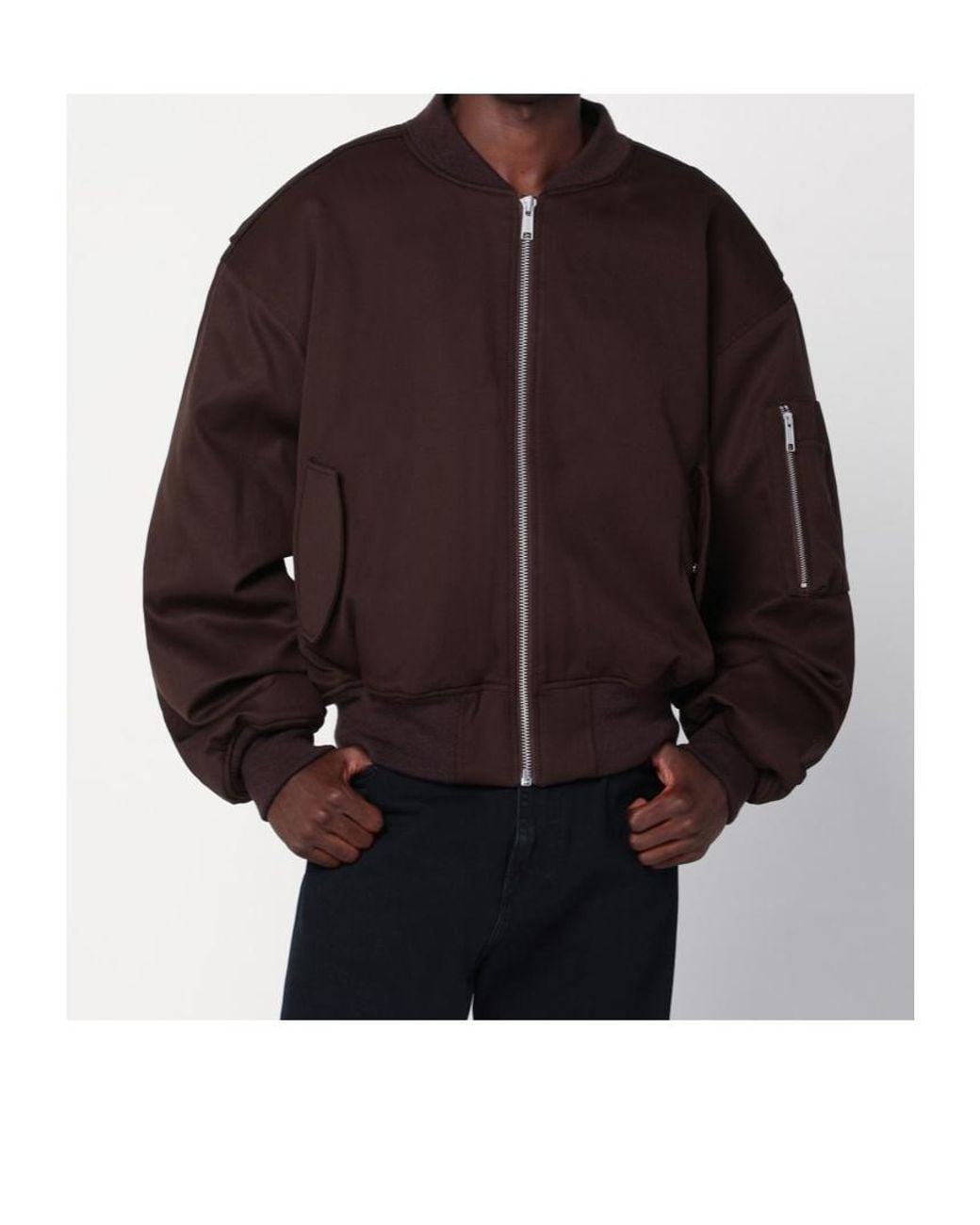 Entire studios Multicolor Zip-Up Bomber Jacket for men