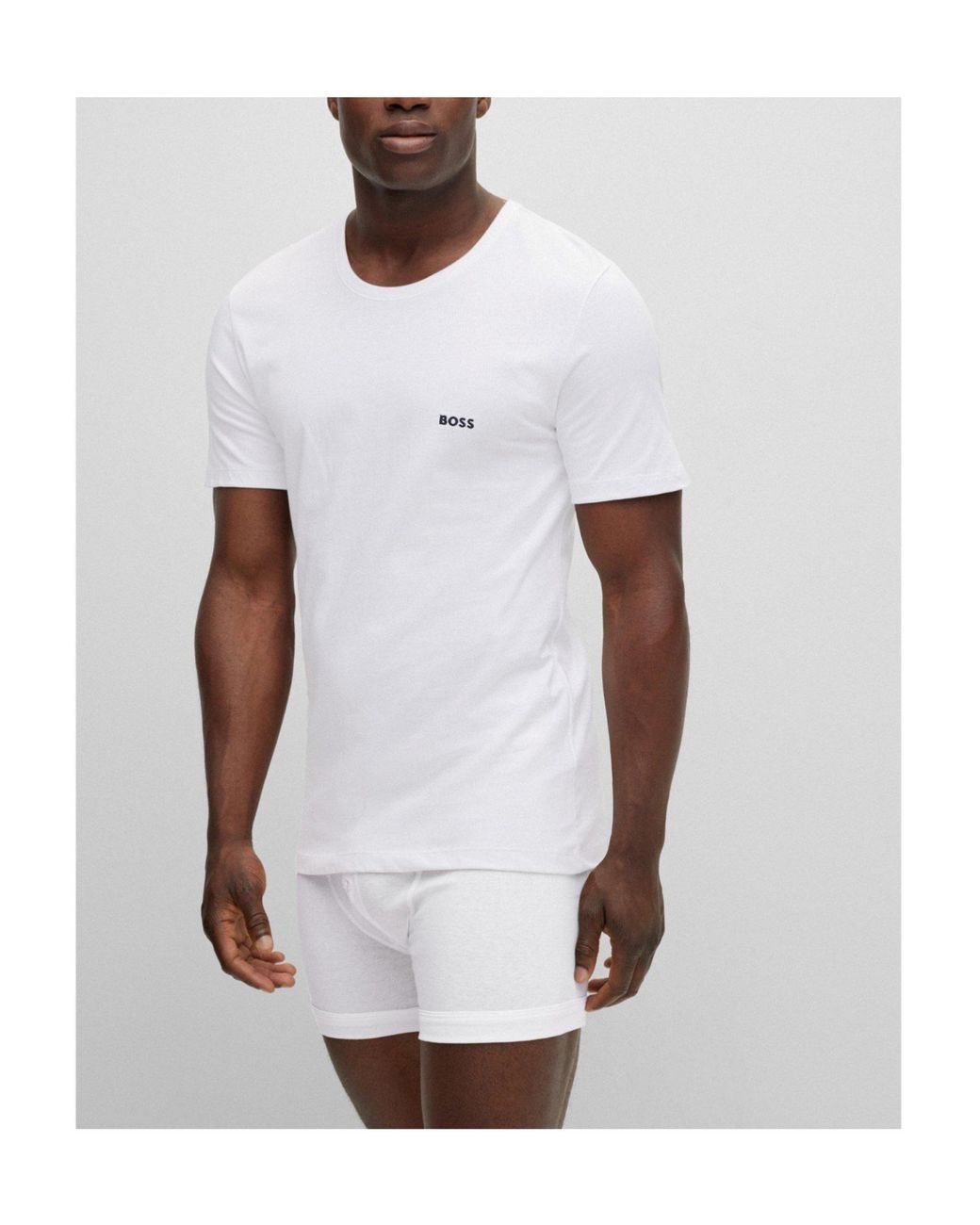 Boss Blue Short Sleeve T-Shirt for men