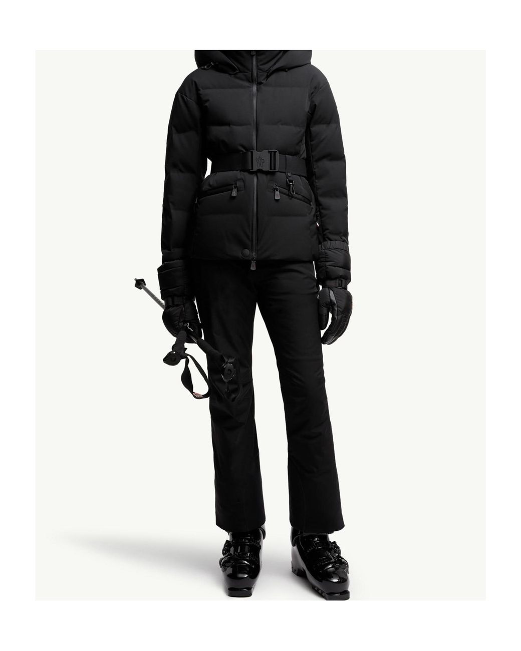 Moncler Black Grenoble Tolima Padded Ski Jacket
