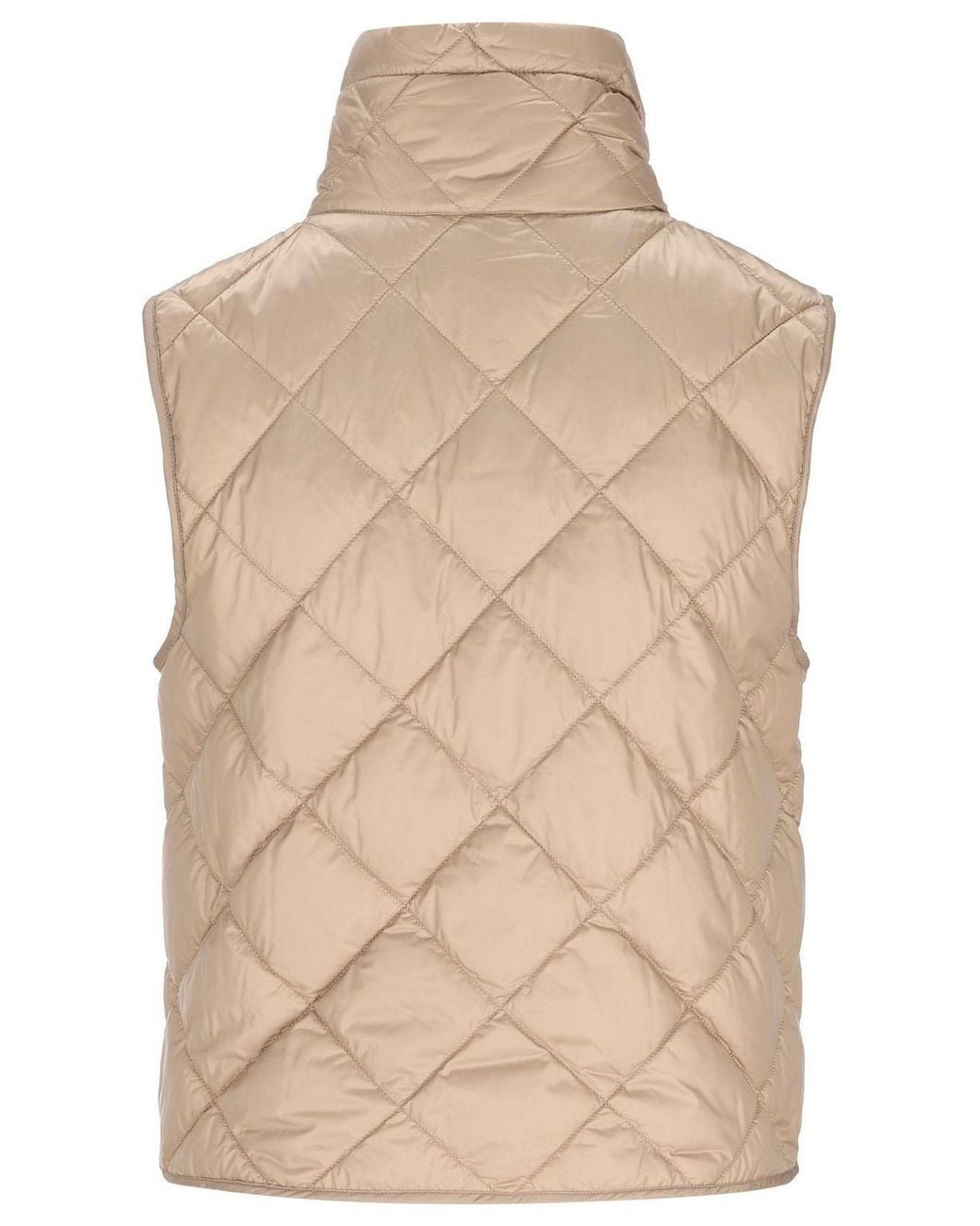 Max Mara Natural The Cube Quilted Padded Gilet