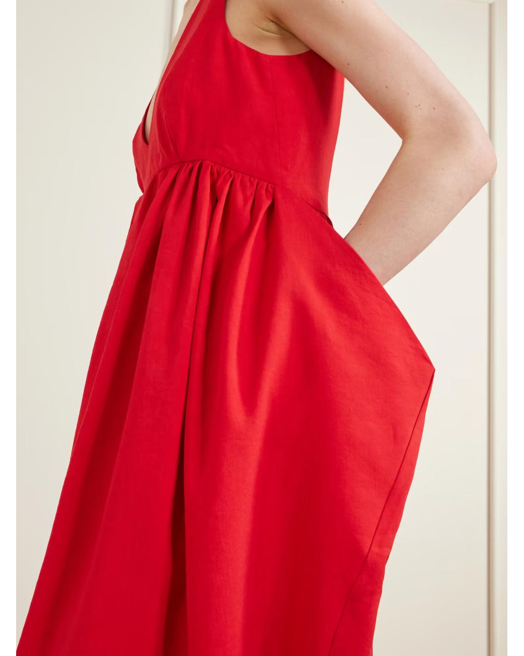 Rohe Red Dazu Dress