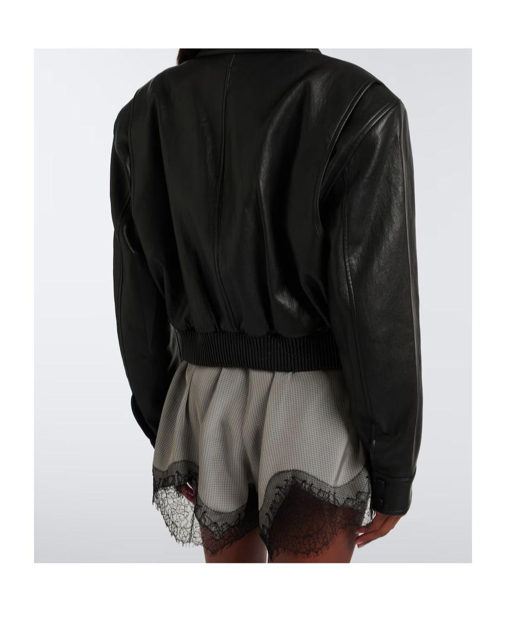 Frankie Shop Black Val Padded Jacket