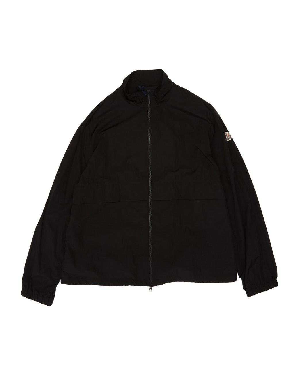 Moncler Black Rastaban Logo Patch Jacket for men