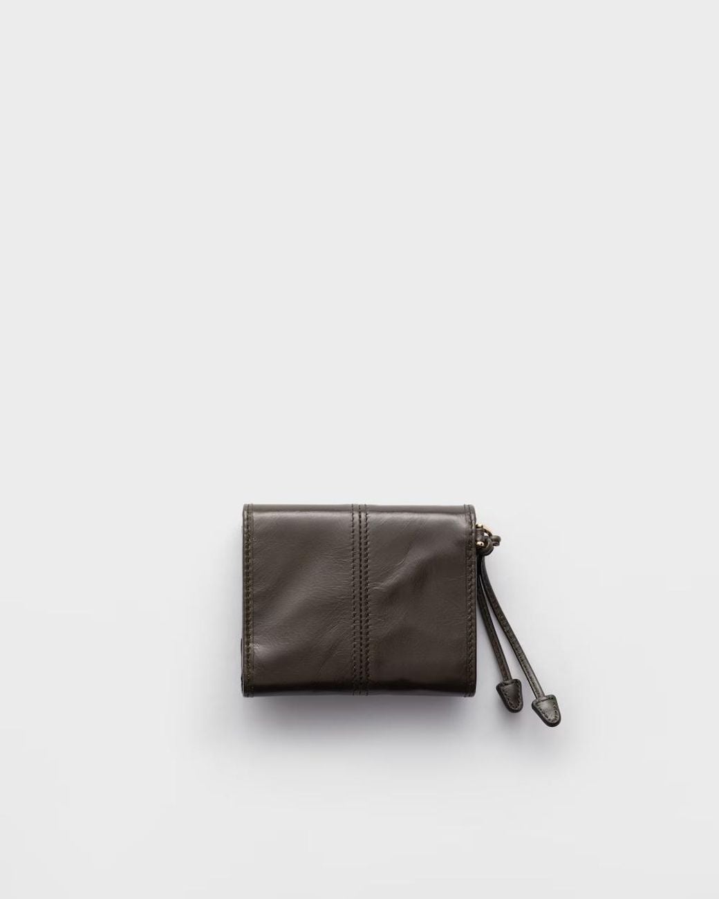 Prada Black Small Leather Wallet