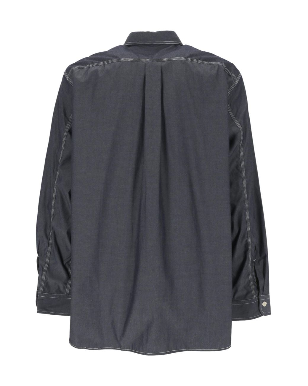 Junya Watanabe Black Button-Down Shirt for men