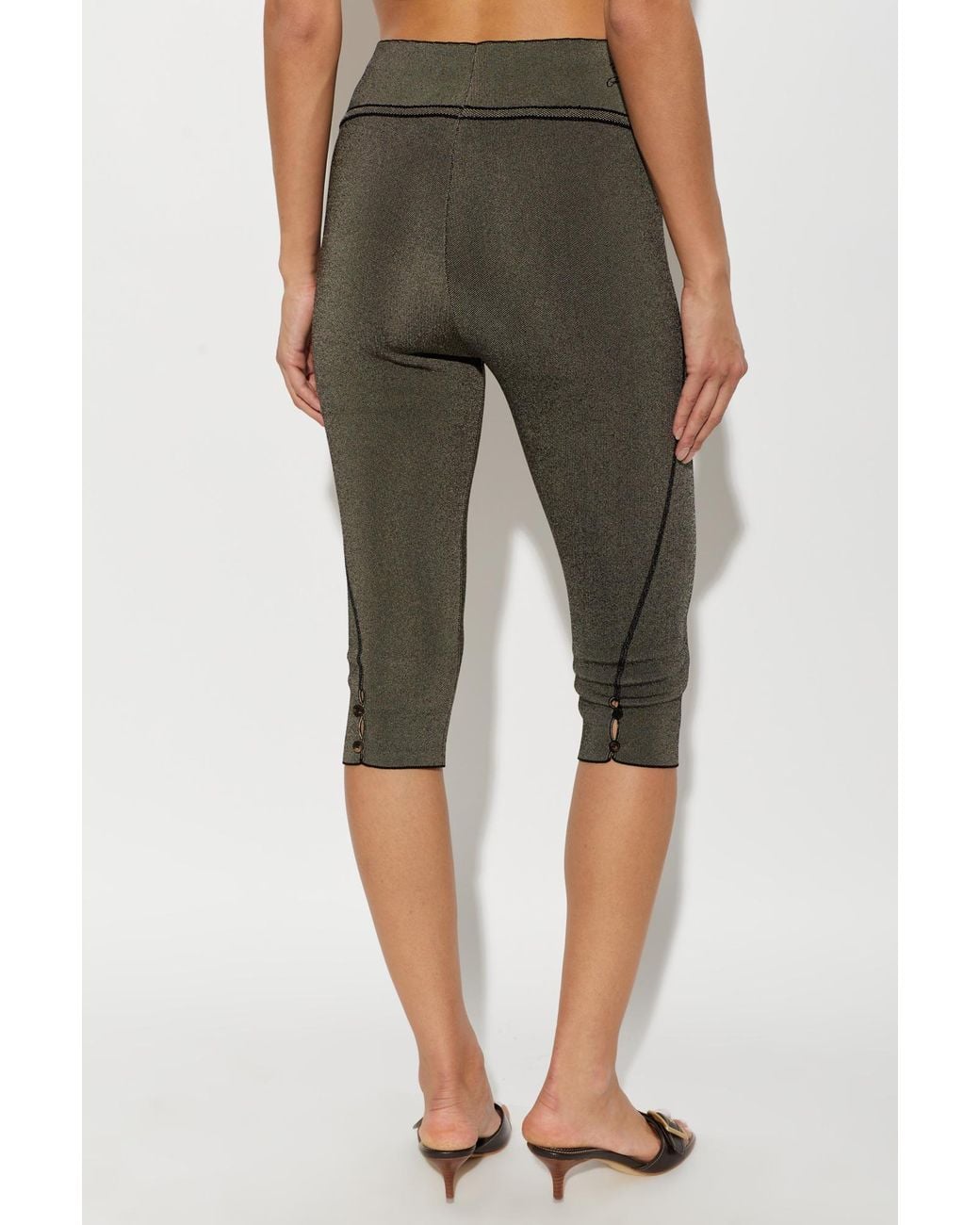 Jacquemus Green The Sera Leggings