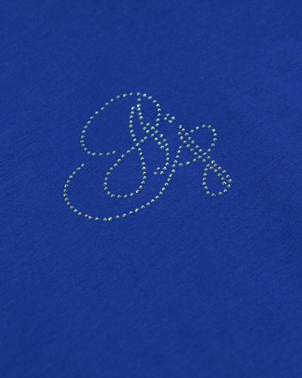 Armani Jeans Blue V-Collar T-Shirt