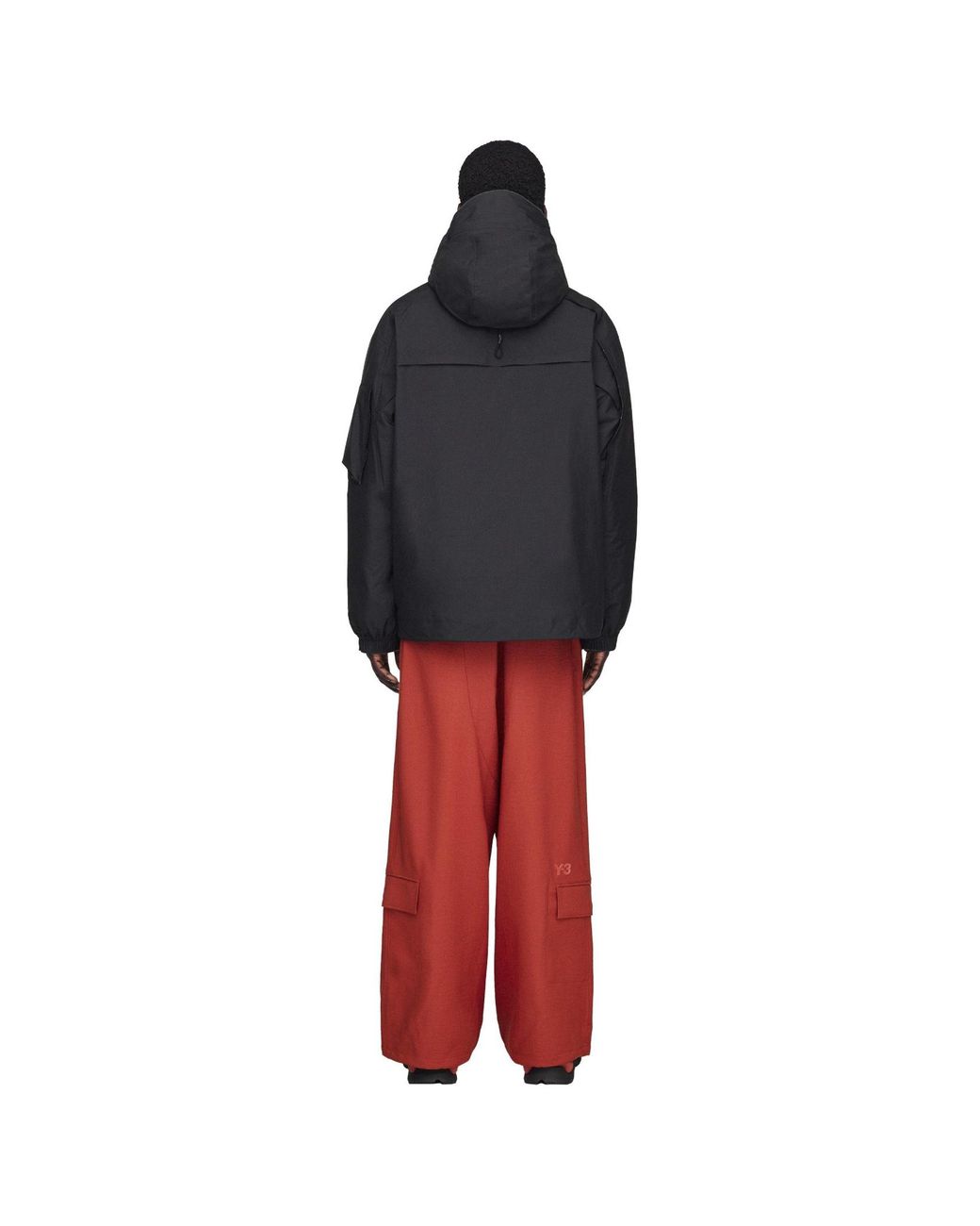 Y-3 Blue Solid Color Casual Jacket for men