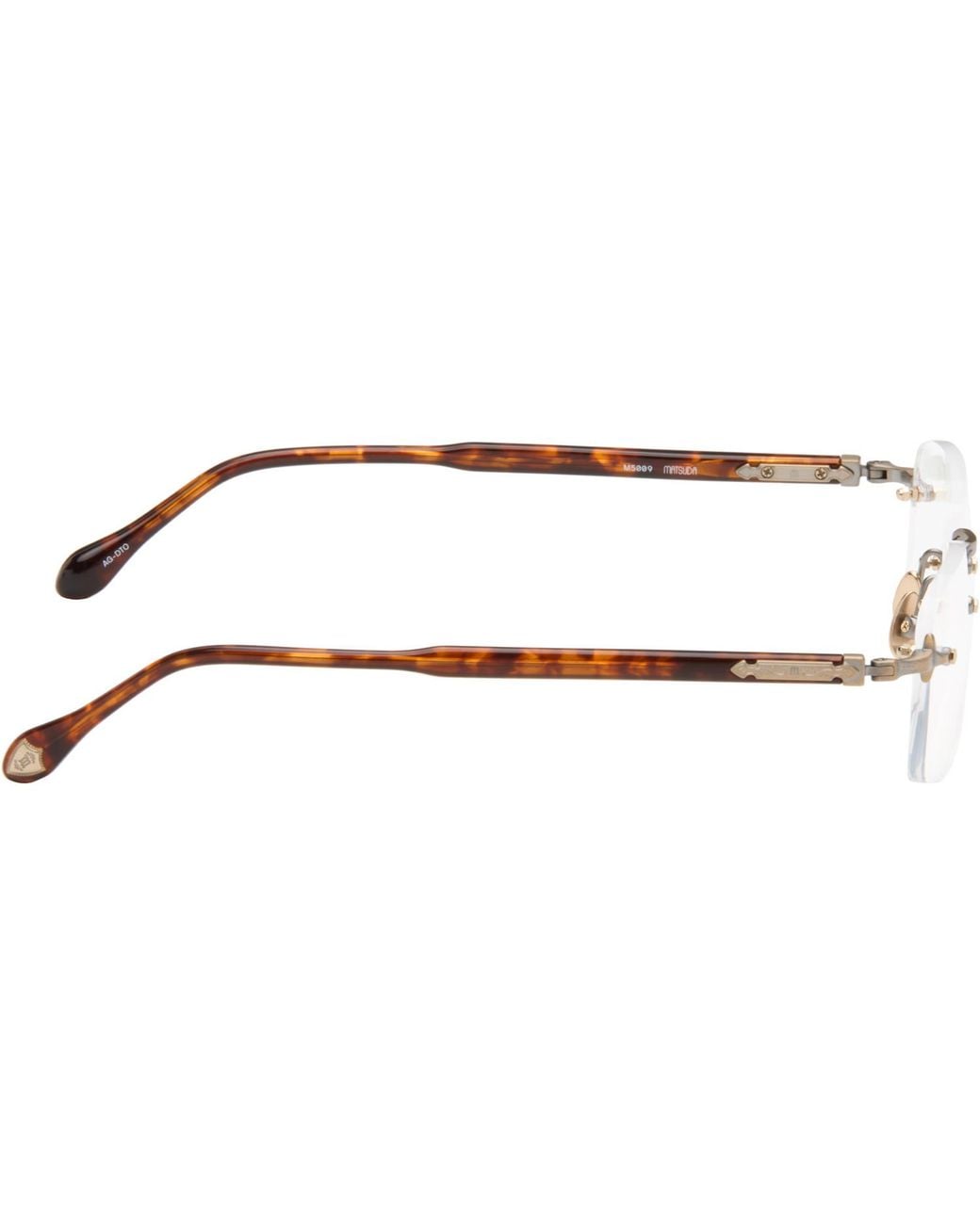 Matsuda White M5009 Plain Lens for men