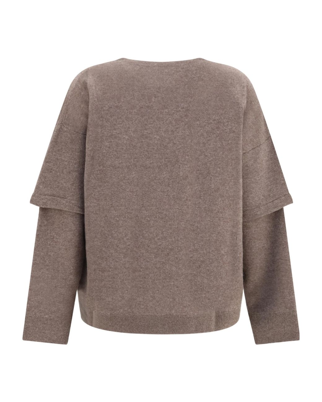 DARKPARK Brown Troy Double Sleeved Jumper