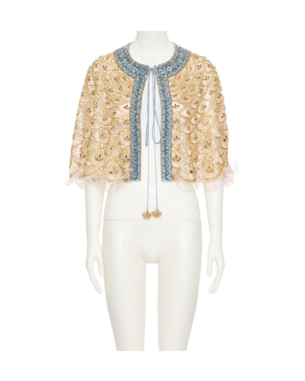 Valentino White Long-Sleeved Tops