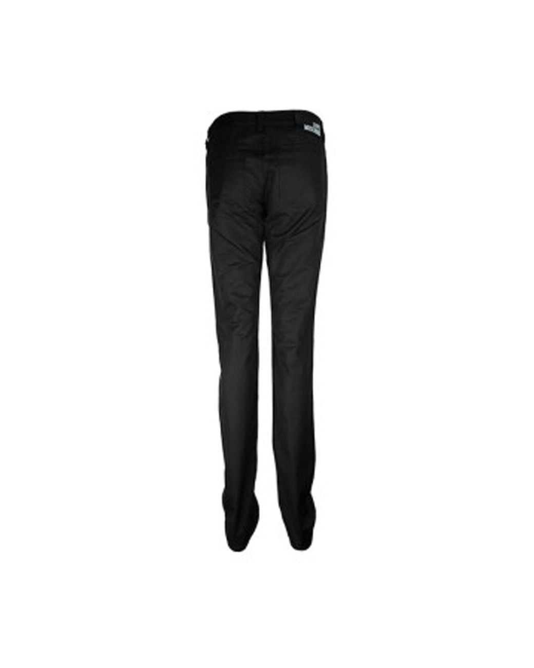 Moschino Black Printed Pattern Jeans